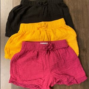 Girls old navy pull on shorts